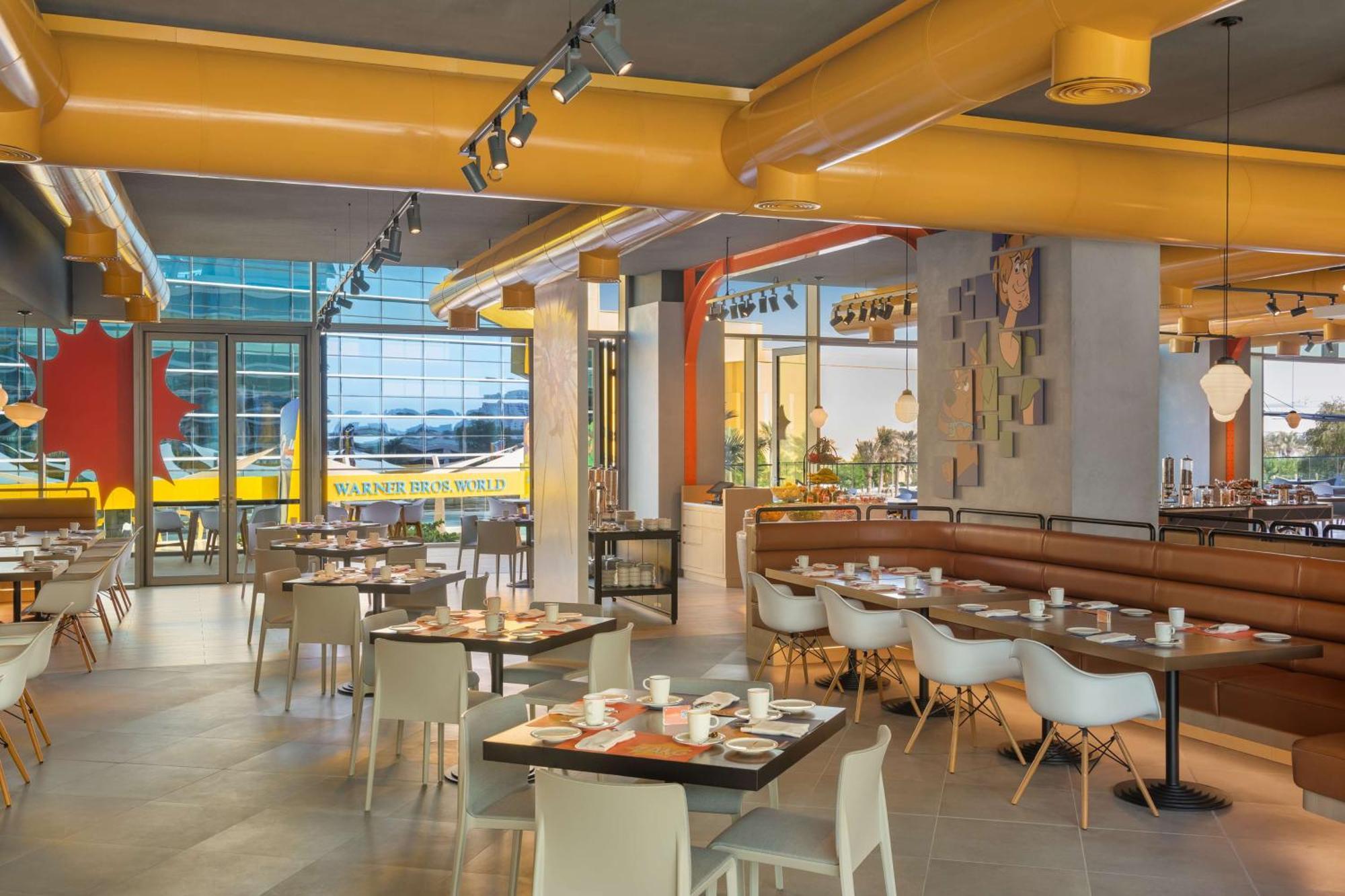 The Wb Abu Dhabi, Curio Collection By Hilton Hotel Bagian luar foto The restaurant